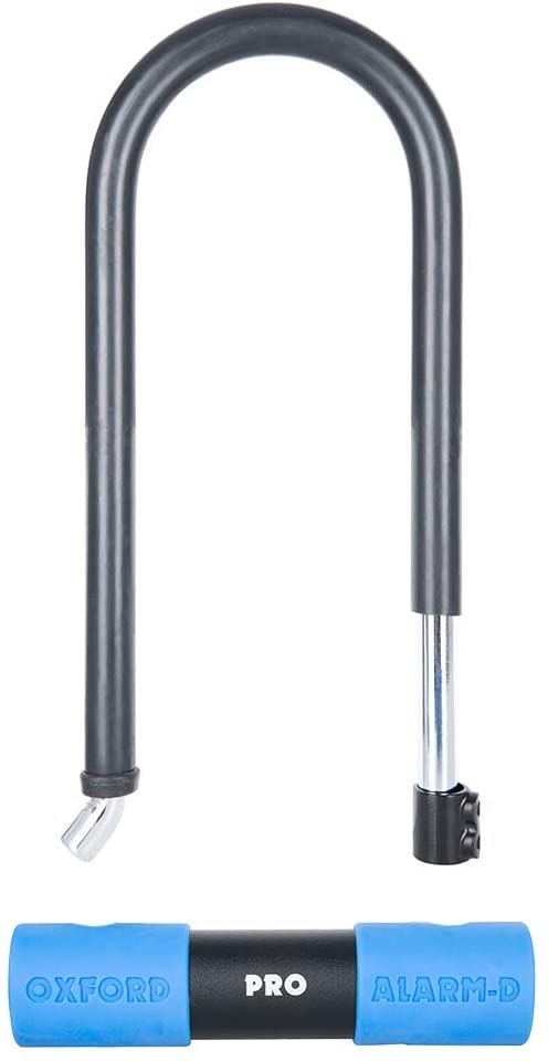 **Oxford LK348 Alarm-D PRO High-Security Bike U Lock – Sold Gold Award Winner – 320mm x 173mm Anti-Theft Cycling Lock (Black) – Perfect for Urban Commuting, Bike Parking & Outdoor Adventures**
