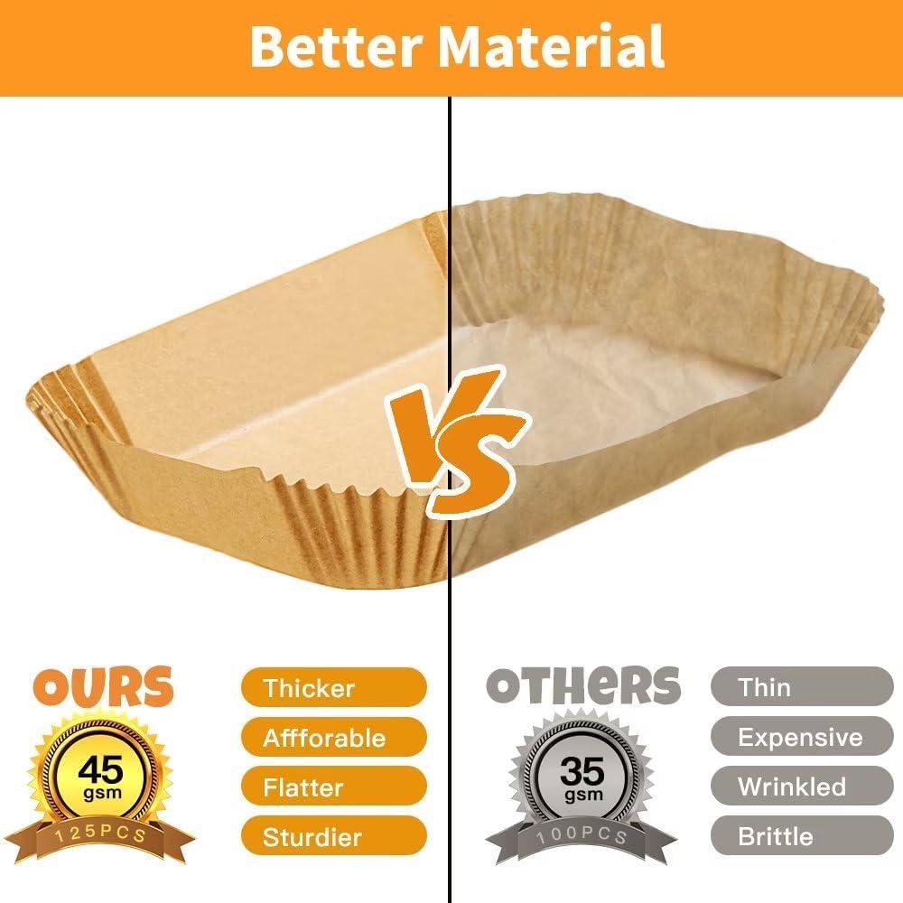 Reusable Silicone Air Fryer Liners - 2 Pack Non-Stick, Oil-Proof Baking Sheets for Ninja Air Fryer | Food Grade Parchment Paper for Baking, Roasting & Microwave | Red & Black | Perfect for Healthy Cooking & Easy Cleanup