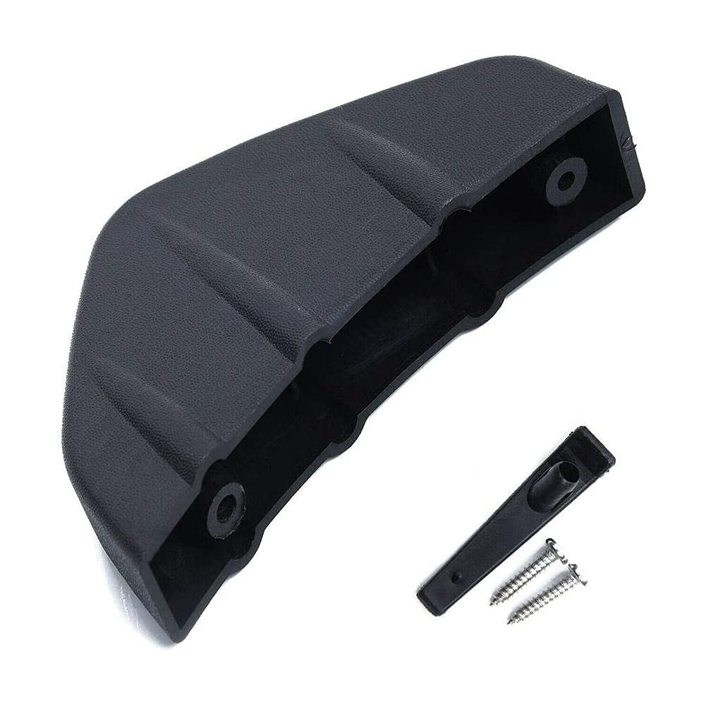 4PCS Black Car Rear Bumper Spoiler Diffuser - Shark Fin Anti-Crash Protector Cover with Body Splitter Kit | Durable Bumper Guard for Sedans, SUVs & Trucks | Enhances Style & Protects Against Scratches