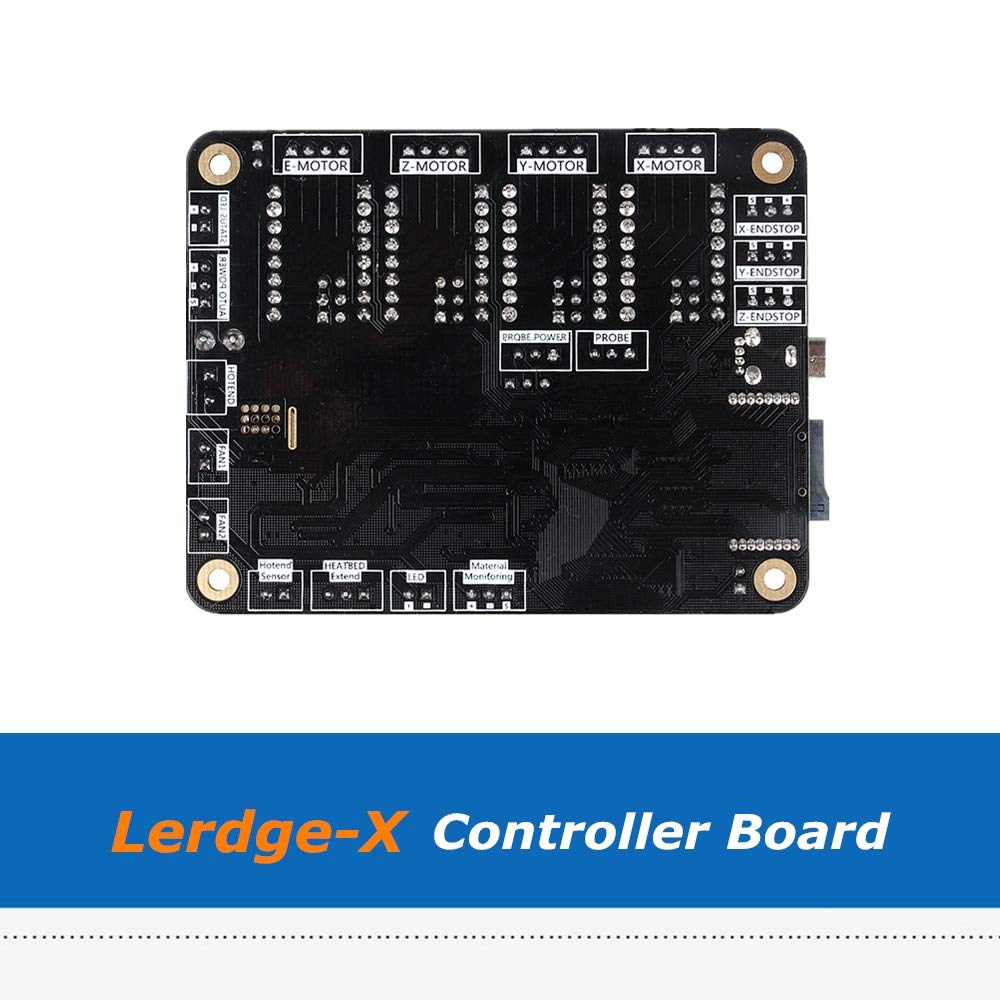Lerdge-X 32bit ARM Controller Board with A4988/DRV8825/TMC2100/LV8729/TMC2208 Drivers - Compatible with RepRap 3D Printers - 4pc Converter Kit - Perfect for DIY 3D Printer Upgrades & Repairs