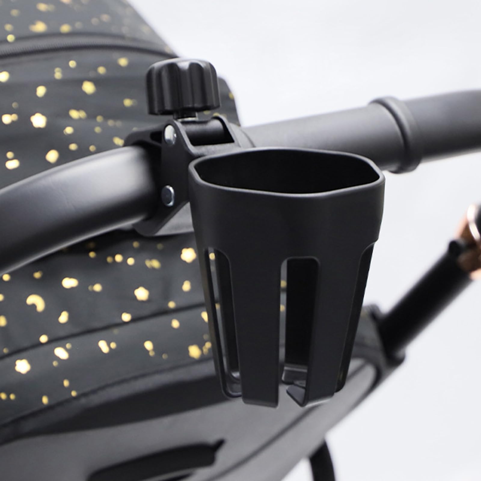 Universal Baby Stroller Cup Holder - Adjustable Armrest Mount for Water Bottles, Phones & Snacks - Fits Most Prams & Pushchairs - Perfect for Walks, Shopping & Traveling with Baby