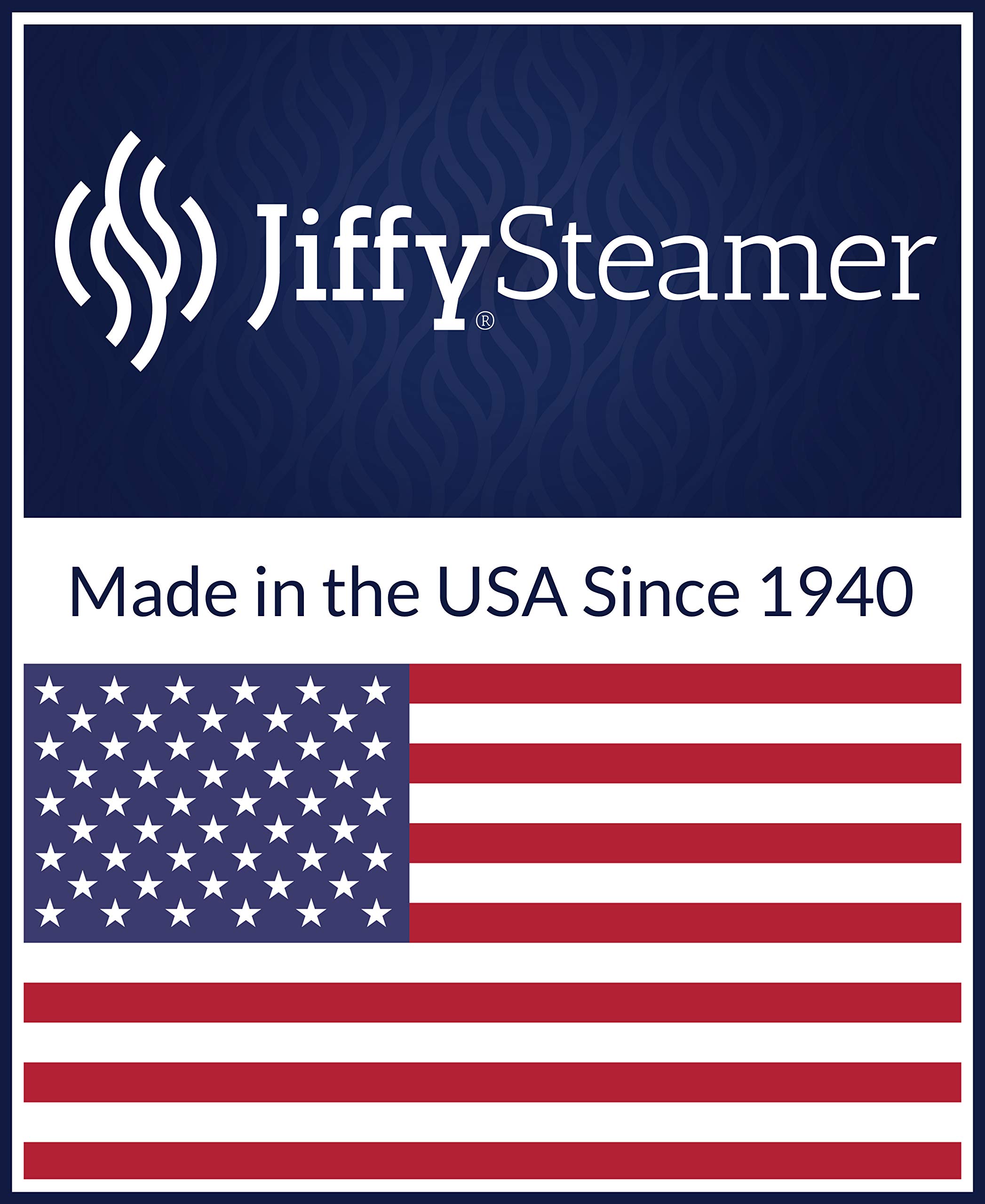 Jiffy Steamer J-4000 Professional Garment Steamer with Plastic Steam Head - 120 Volt, 20 x 11 x 64 Inches, Gray - Perfect for Home, Office, and Travel Use