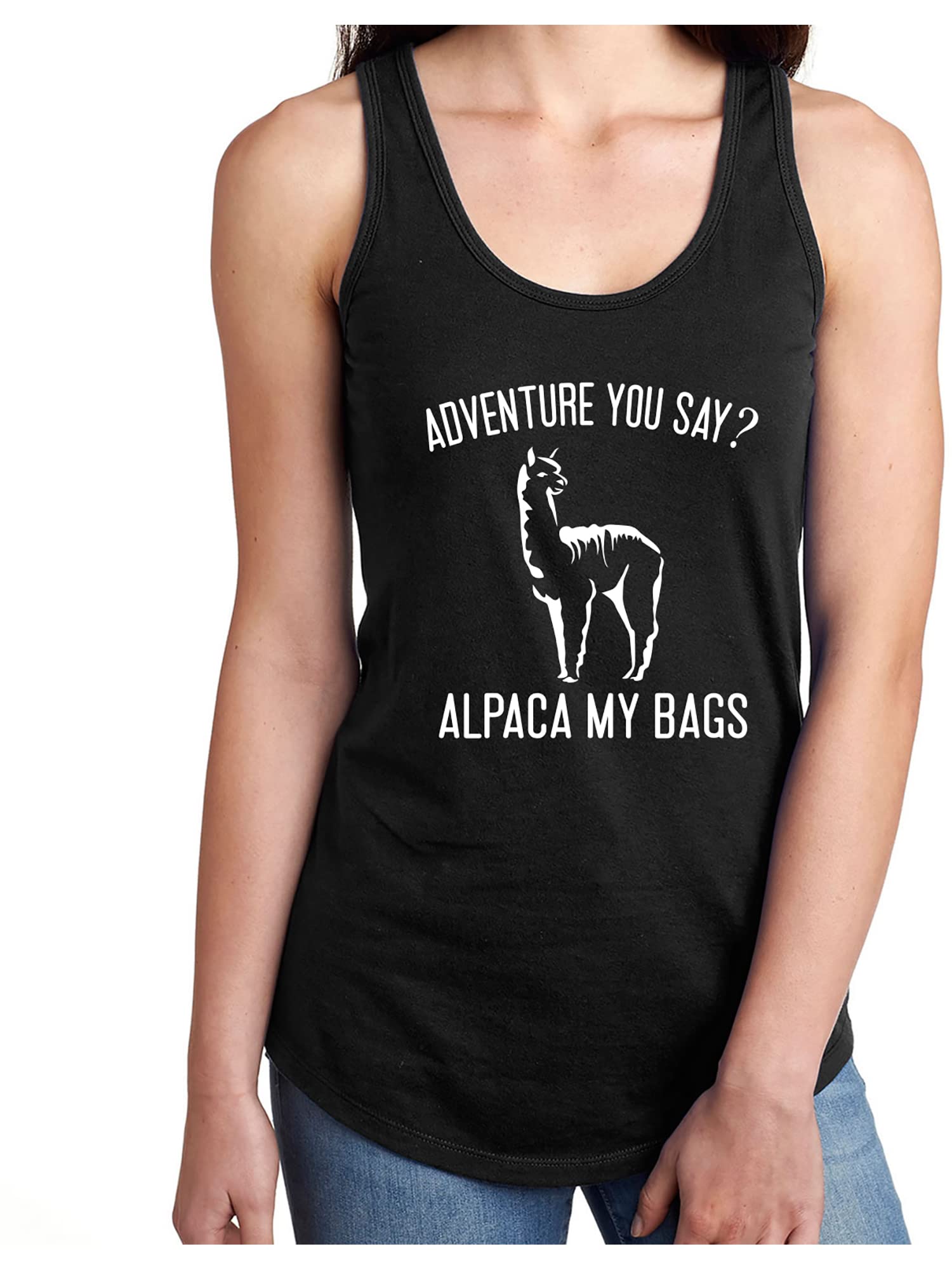 Zerogravitee Adventure Racerback Tank Top - Lightweight Travel & Hiking Workout Shirt for Women - Perfect for Outdoor Activities, Gym & Vacation