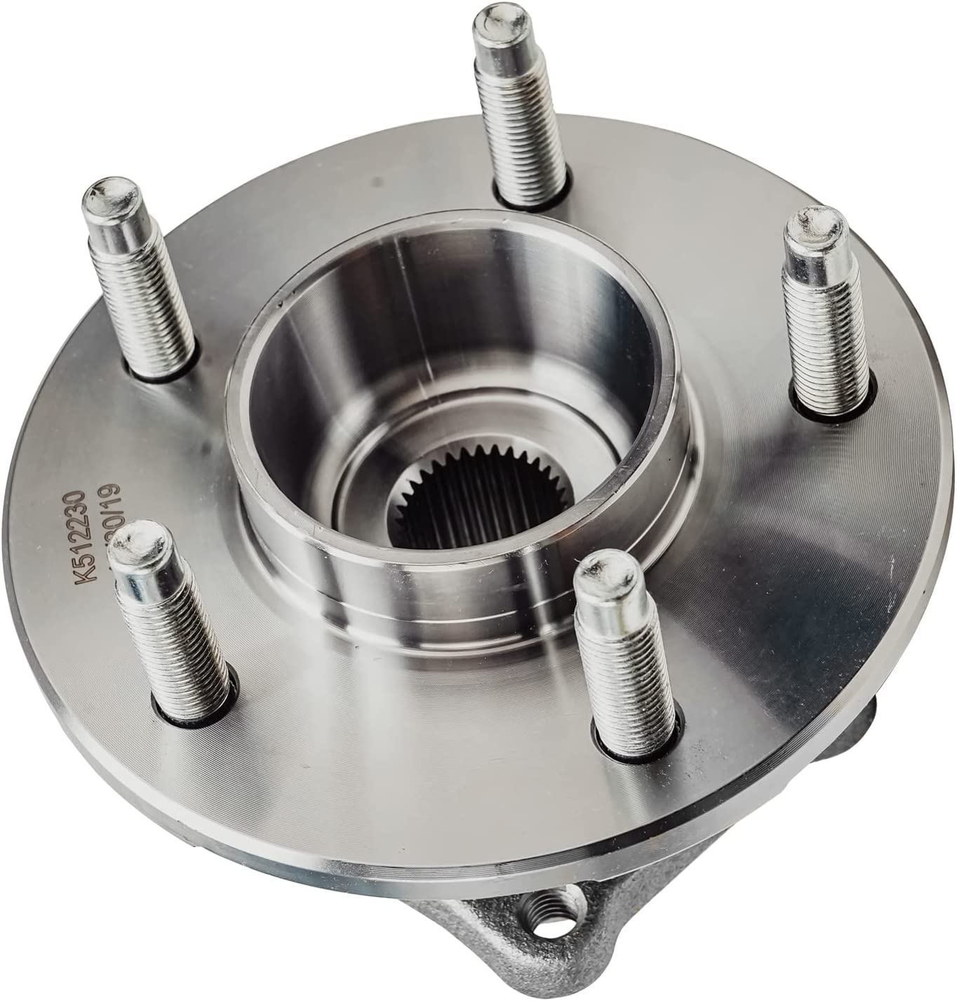 Detroit Axle - 4pc Wheel Bearing Hubs Kit for Saturn Vue, Chevrolet Equinox, Pontiac Torrent - Front & Rear Replacement (Non-ABS) - Perfect for DIY Car Repairs & Maintenance