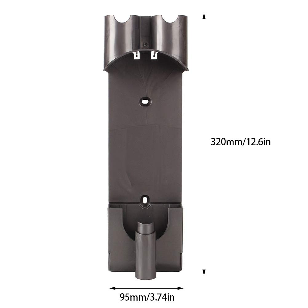 HEEPDD Vacuum Stand - Wall Mount Storage Rack & Bracket Base for Dyson V7/V8 Vacuum Cleaners | Space-Saving Home Organization for Closet, Garage & Utility Room