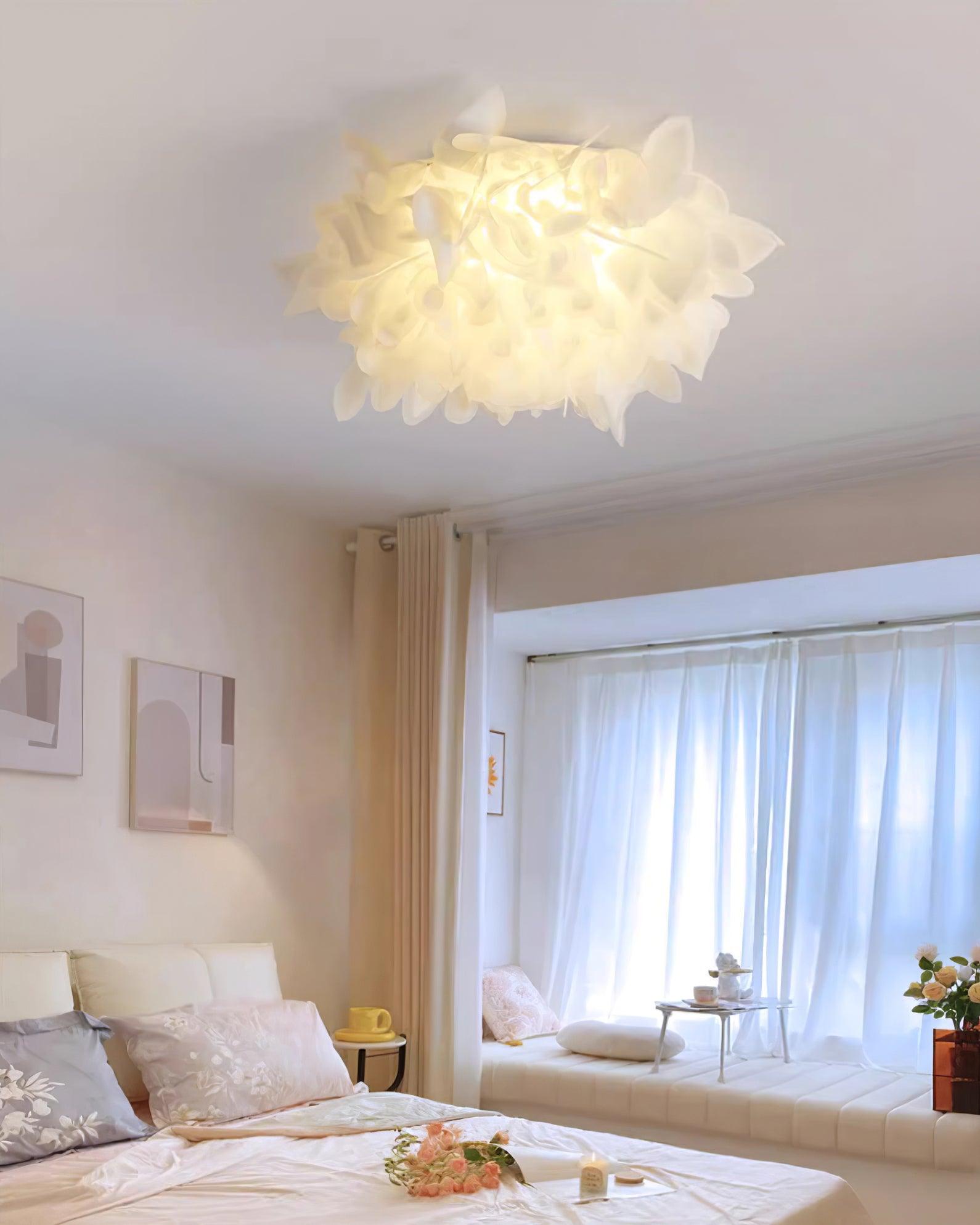 Modern Veli Ceiling Lamp - Sleek LED Flush Mount Light Fixture for Bedroom, Living Room & Kitchen - Energy Efficient Indoor Lighting Solution