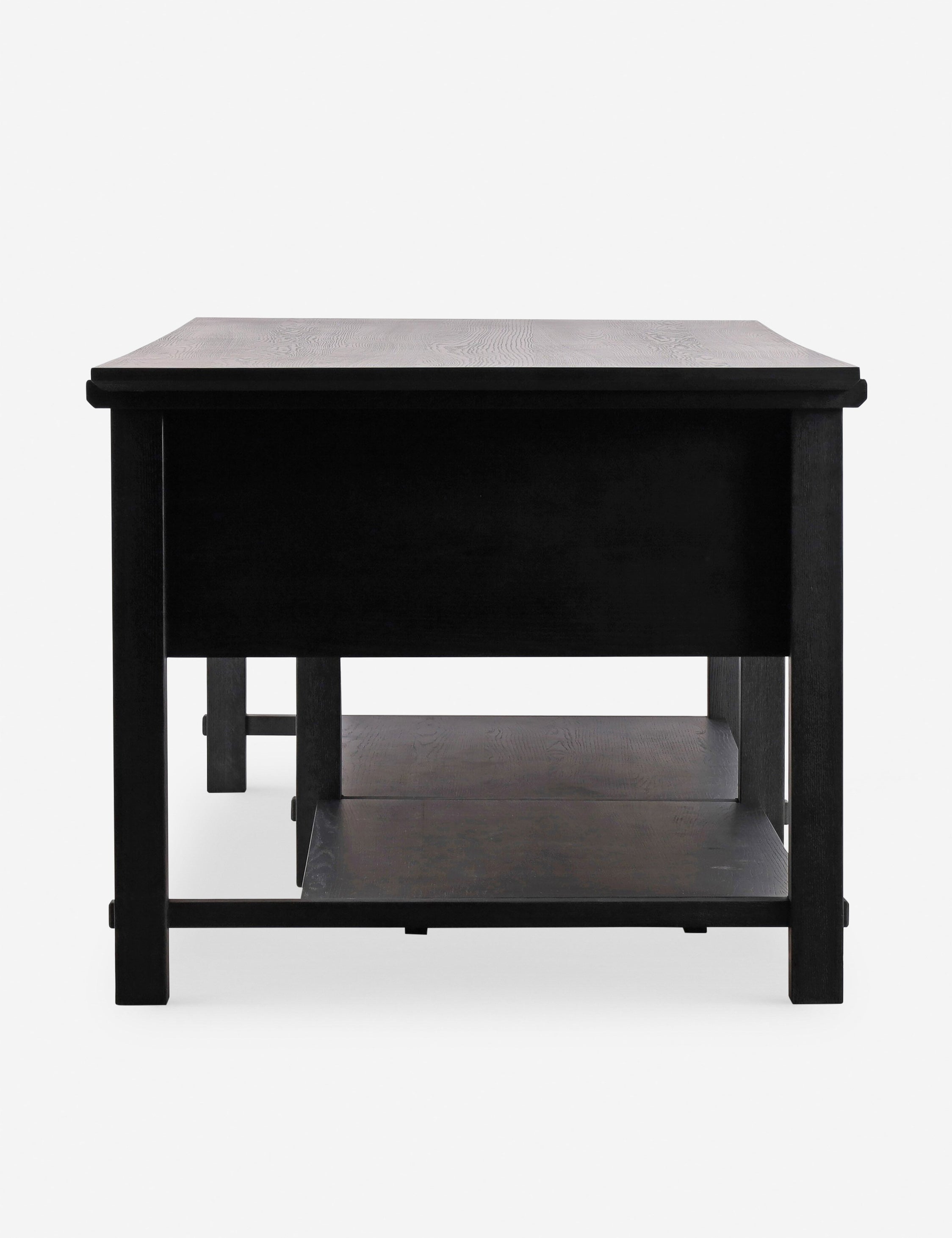 Burke Kitchen Island with Storage - Modern Rolling Kitchen Cart with Butcher Block Top for Small Spaces - Perfect for Meal Prep, Dining & Extra Counter Space in Apartments & Homes