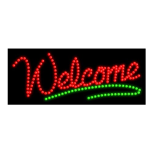 Welcome LED Dot Sign #20329 - Modern Home Decor for Entryway, Living Room, and Party Decorations