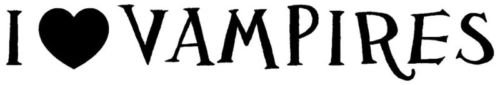 Vampire Love Heart Car Window Decal - Die Cut Vinyl Sticker for Cars, Trucks, Laptops, MacBooks & Smooth Surfaces | Perfect for Halloween Decor, Car Accessories & Personalizing Devices