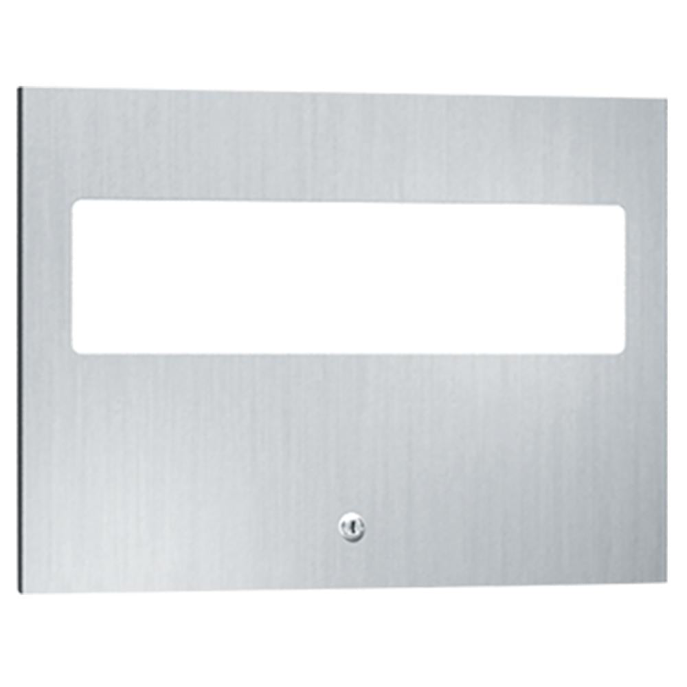 ASI 6477 Simplicity Seat Cover Dispenser Recessed Satin - Hygienic Toilet Seat Cover Dispenser for Public Restrooms, Bathrooms & Commercial Spaces