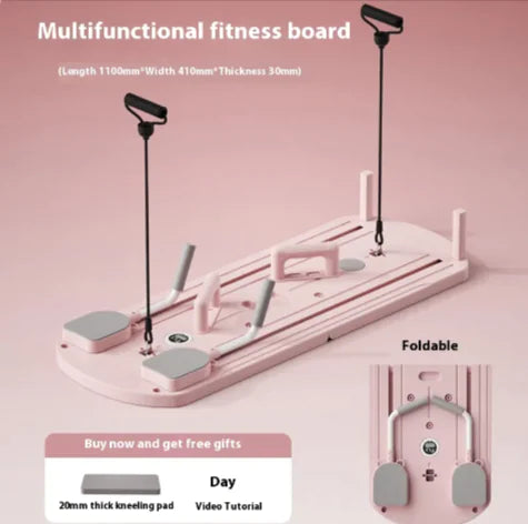 All in One Home Fitness Board - Versatile Workout Equipment for Core Strength, Balance & Full Body Training | Perfect for Home Gym, Yoga, Pilates & Rehabilitation Exercises