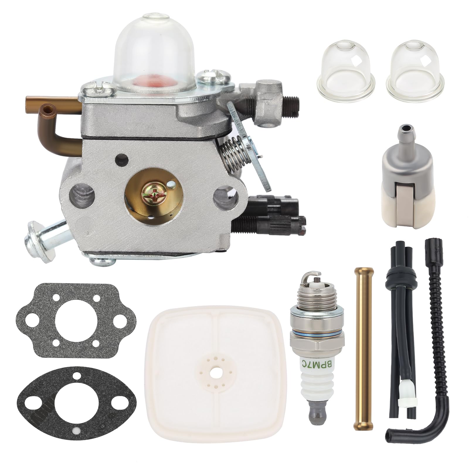 Hipa PB-2100 Carburetor Replacement Kit for Echo PB2100 PB-2155 Leaf Blower - Compatible with Zama C1U-K42 Series - Complete Maintenance Kit for Easy DIY Repair | Perfect for Yard Cleanup & Landscaping