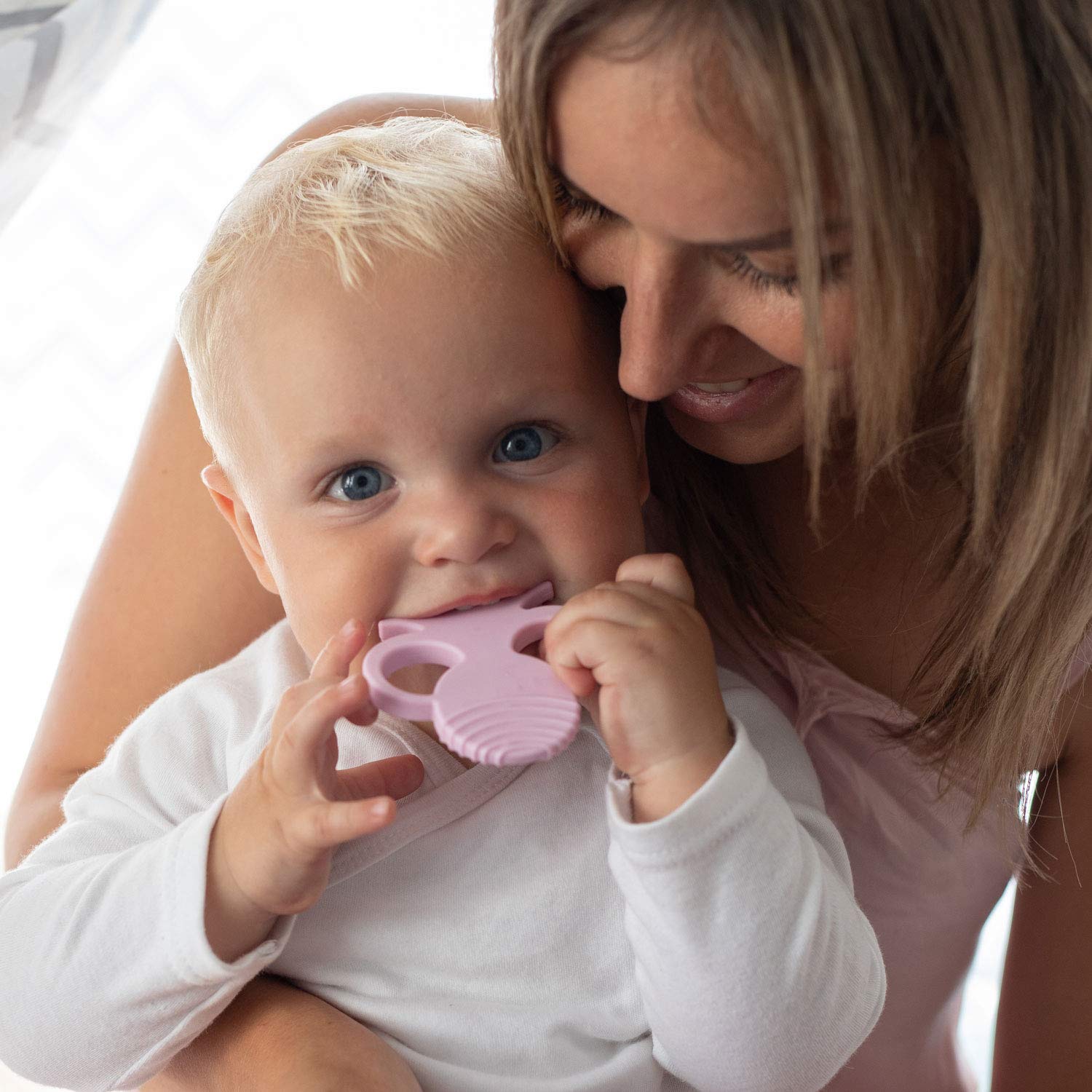 Sisilia Baby Teething Toys - BPA Free Silicone Teether for Infants & Newborns | CPSIA Certified Safe | Soothing Octopus Design (Purple) | Perfect for Gum Relief & Early Sensory Development