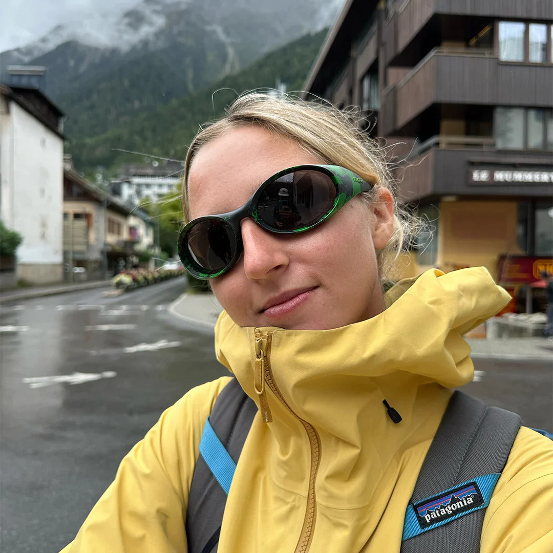 Pit Viper The Slammer Slime Sunglasses - Polarized Sports & Outdoor Shades for Cycling, Running, and Hiking - UV Protection & Anti-Glare Lenses