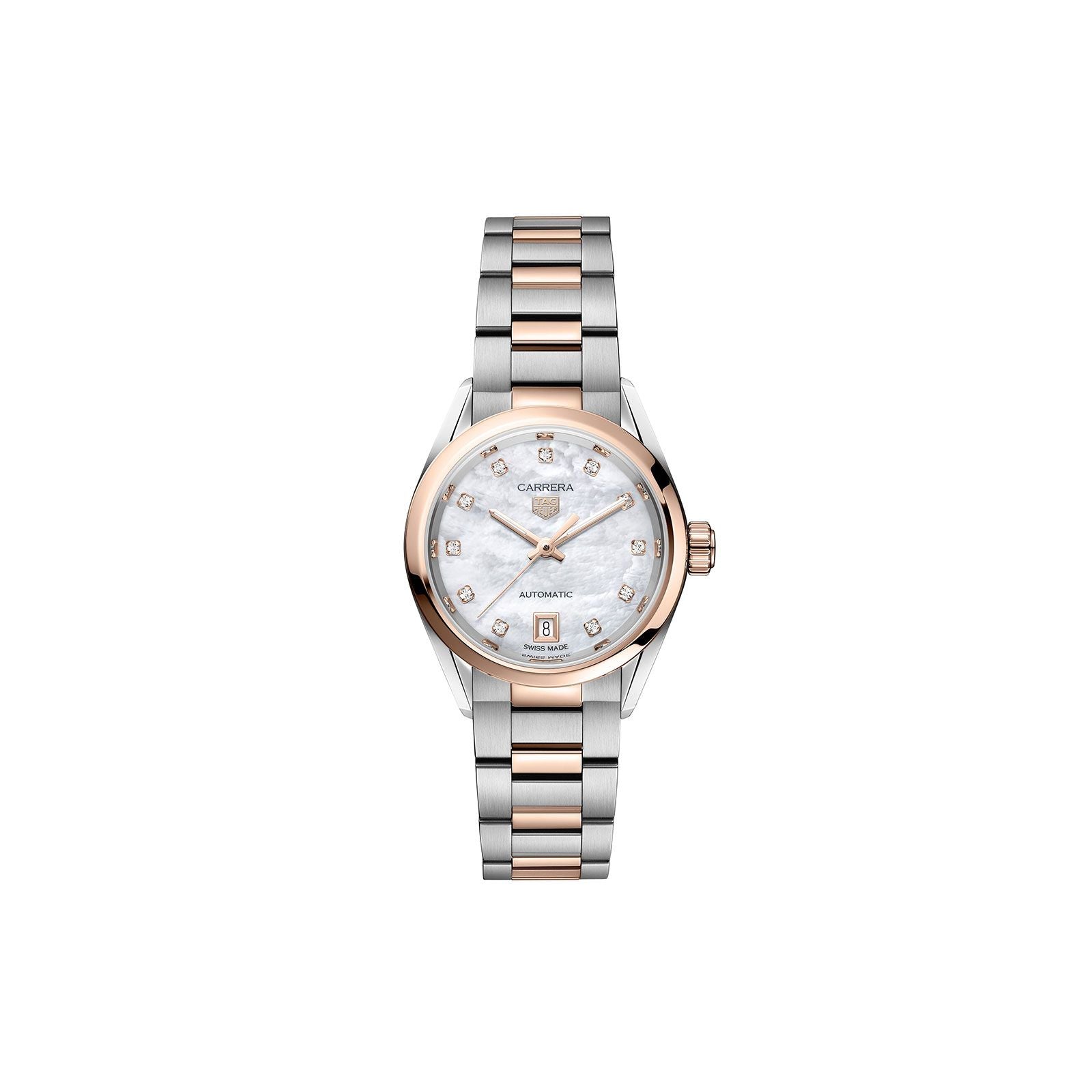 Carrera Date Calibre 9 Automatic 29mm Men's Watch WBN2450.BD0569 - Luxury Swiss Timepiece for Business & Formal Occasions