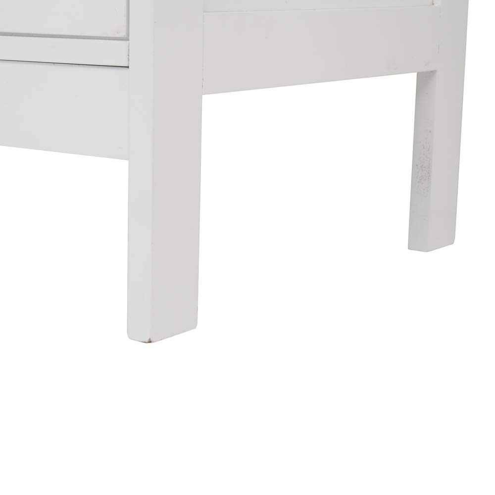 Multipurpose Storage Cabinet with Double Doors - Pantry Organizer, Kitchen Cupboard, Entryway Shoe Rack & Living Room TV Stand with Enclosed Top/Bottom Shelves for Home Organization