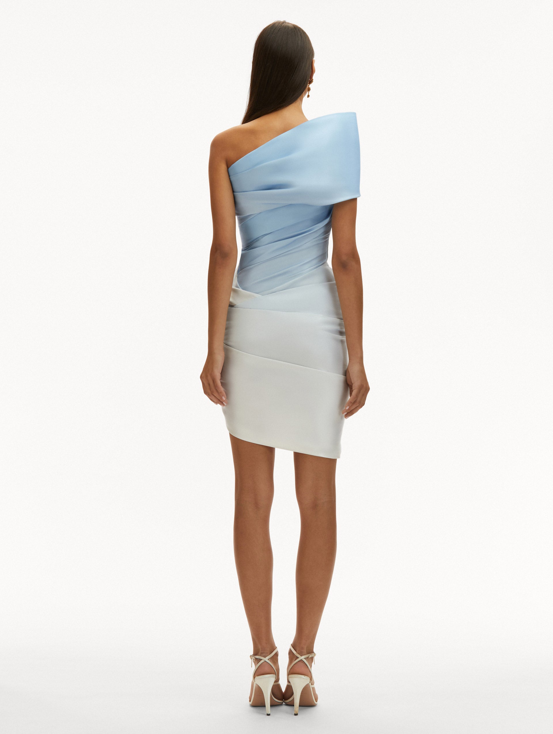 Ombré Lamé Cocktail Dress for Women - Elegant Glitter Party Dress for Evening Events, Prom, Night Out & Special Occasions