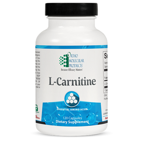Orthomolecular L Carnitine Supplement - Supports Energy & Metabolism - Ideal for Fitness & Weight Management