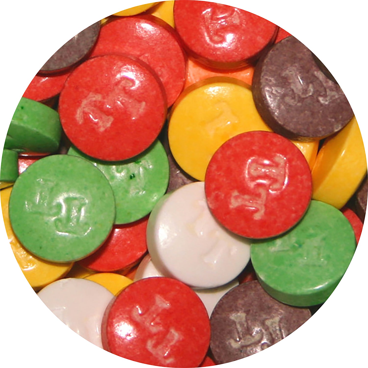 Tootsie Tart Charms Candy - 3lb Bulk Bag | Coated Chocolate Candies for Parties, Gifts & Desserts