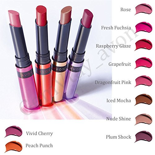 Avon Shine Burst Gloss Stick - Rose Shimmer Lip Gloss | Hydrating & Long-Lasting | Perfect for Everyday Wear & Special Occasions