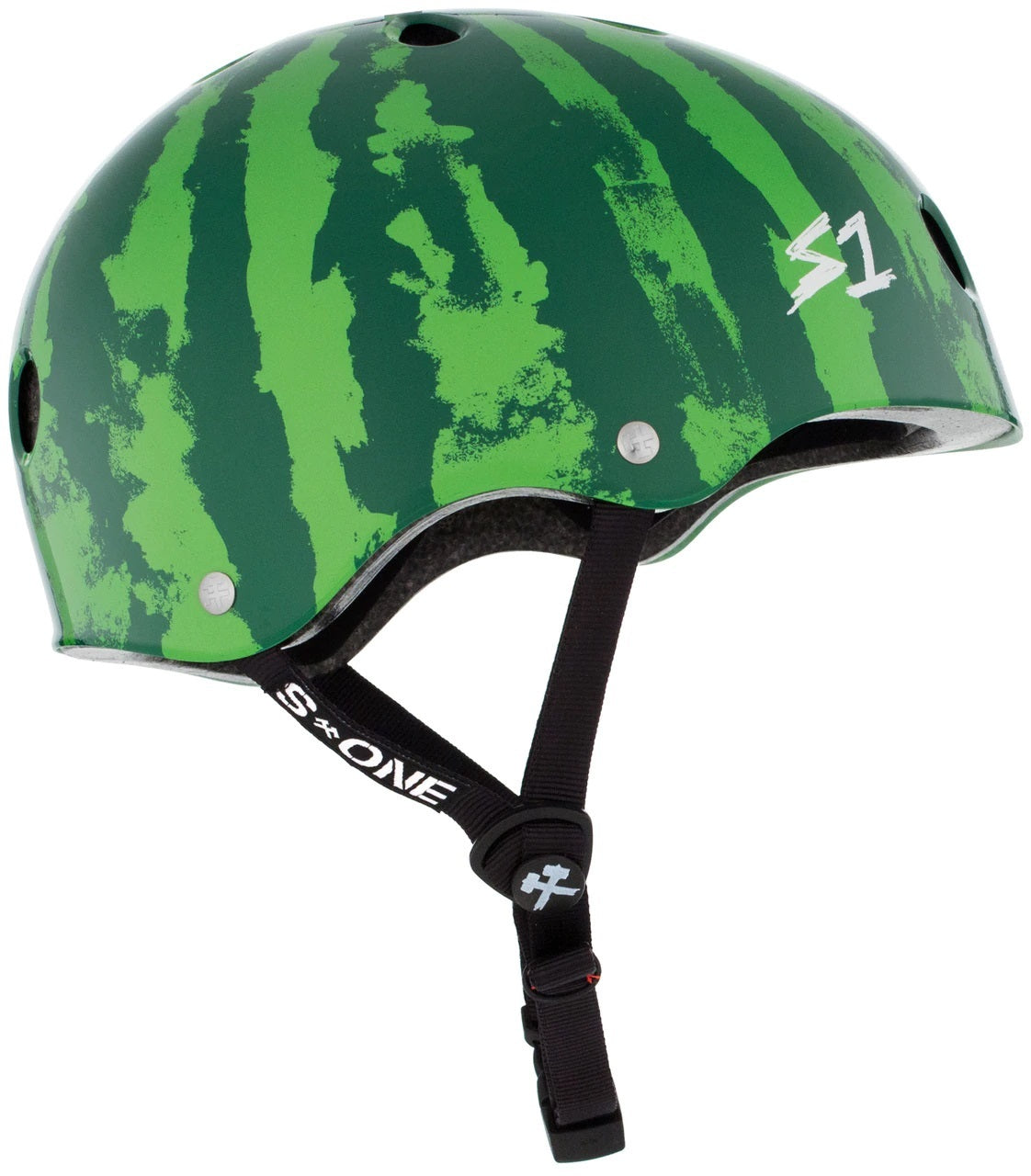 S1 Lifer Helmet - Lightweight Watermelon Design Bike Helmet for Adults | Perfect for Cycling, Skateboarding & Outdoor Sports