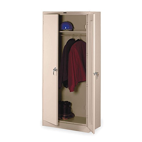 Wardrobe Storage Cabinet with 3 Shelves - Sand 1871SD - Perfect for Bedroom, Closet & Home Organization