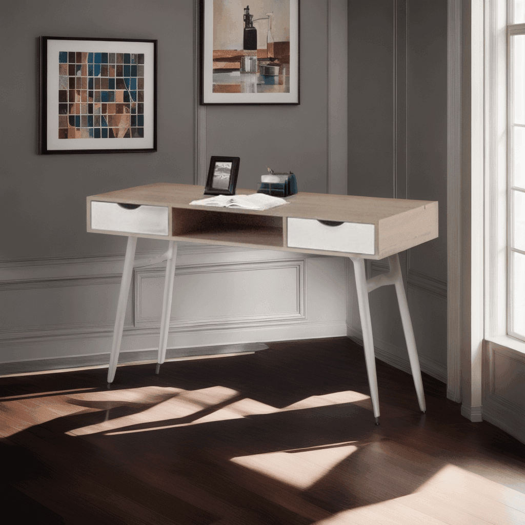 Fresno Junior Study Table 120cm - Kids Wooden Desk for Homework & Reading - Perfect for Bedroom, Dorm, or Home Office