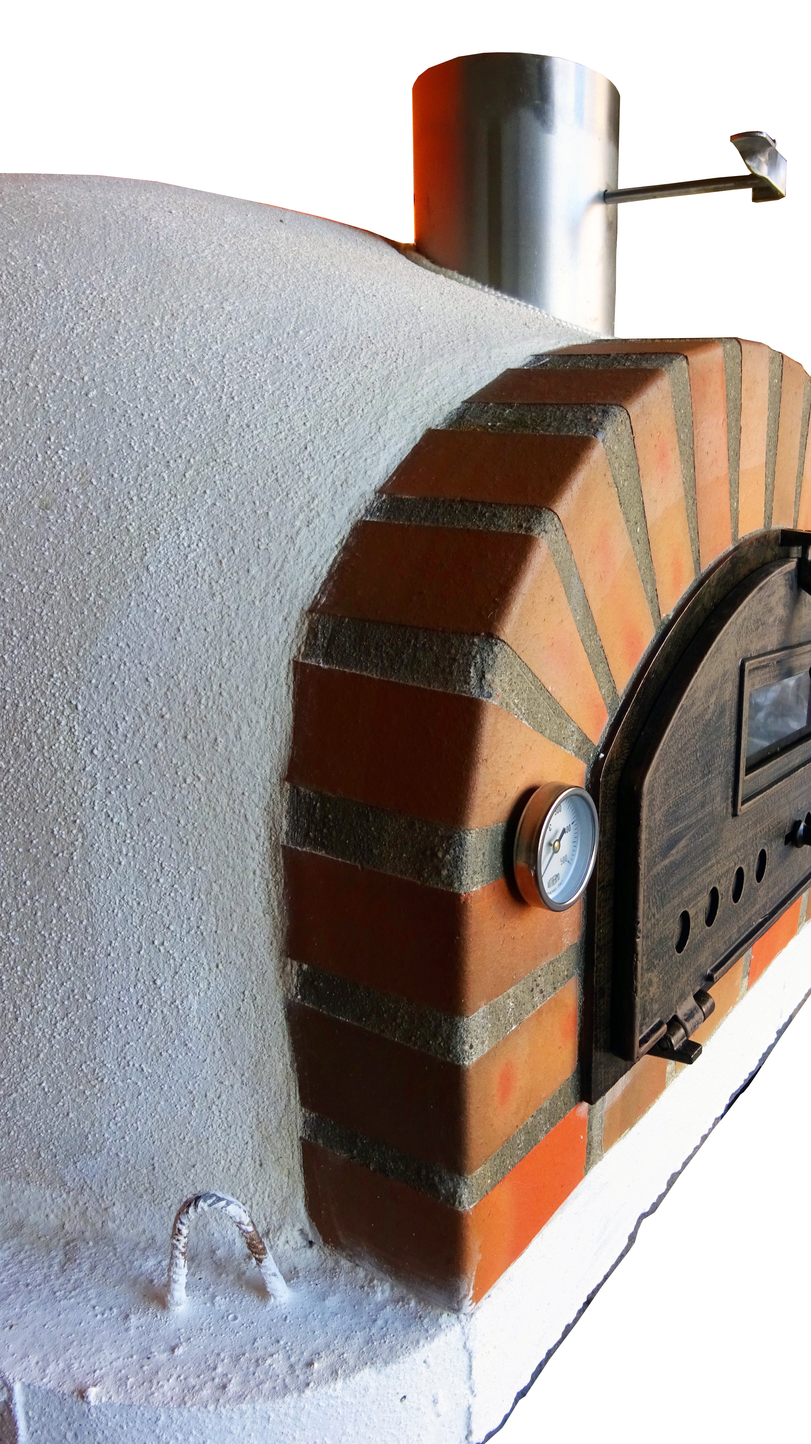 Premium Rustic Arch Pizzaioli Hybrid Pizza Oven - Outdoor Wood & Gas Pizza Maker for Backyard, Patio, and Garden Cooking | Perfect for Italian Pizza, Bread, and Roasting