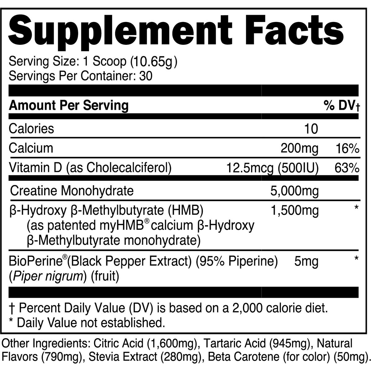 **StrengthSeries Creapure HMB Creatine Supplement - Premium Muscle Recovery & Strength Booster for Athletes & Bodybuilders | Post-Workout & Fitness Performance Enhancer**