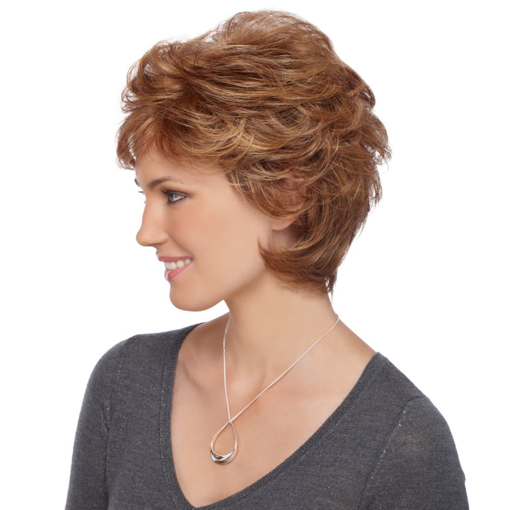 Estetica Design REBECCA Feathered Layered Cut Women's Wig - R4-6 Color Options | Perfect for Cosplay, Daily Wear & Special Occasions