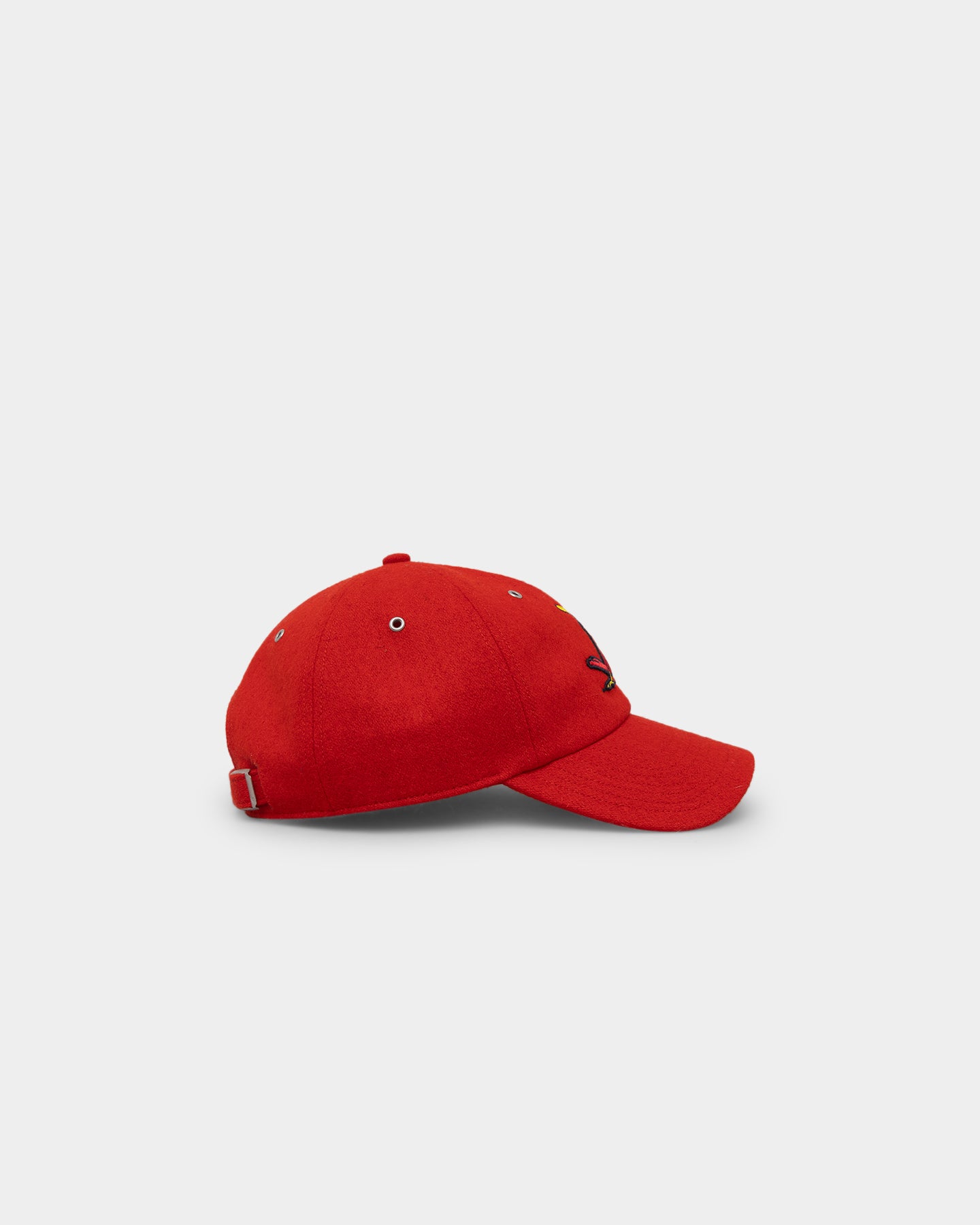 47 Brand St. Louis Cardinals Wooly '47 Clean Up Strapback Red Baseball Cap - Adjustable Snapback Hat for Men & Women - Perfect for Baseball Games, Casual Wear & Sports Fans