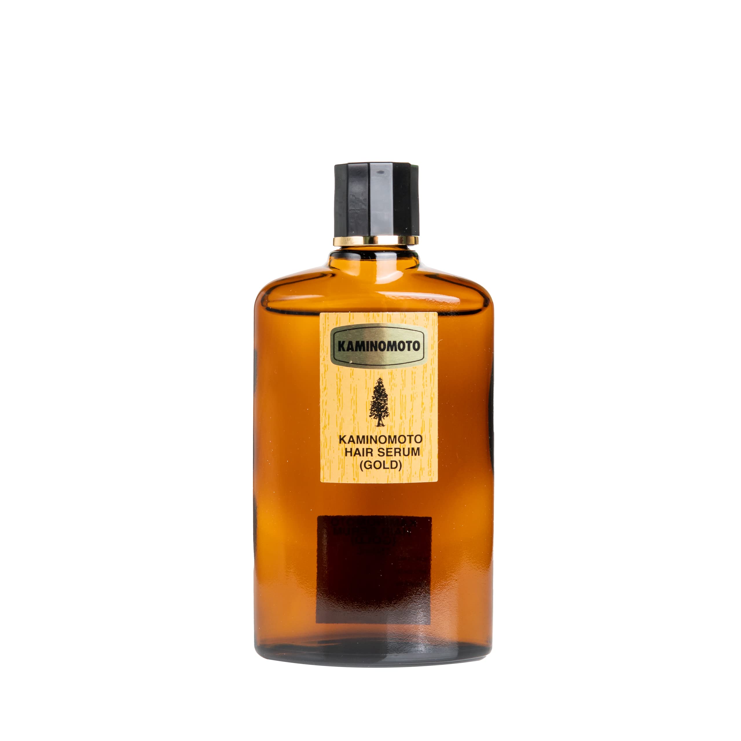 Kaminomoto Hair Growth Serum (Gold) - 150 mL | Natural Rosemary Extract Formula for Faster Hair Growth & Dandruff Control | Luxurious Scalp Treatment for Men & Women | Perfect for Daily Use & Thinning Hair Care