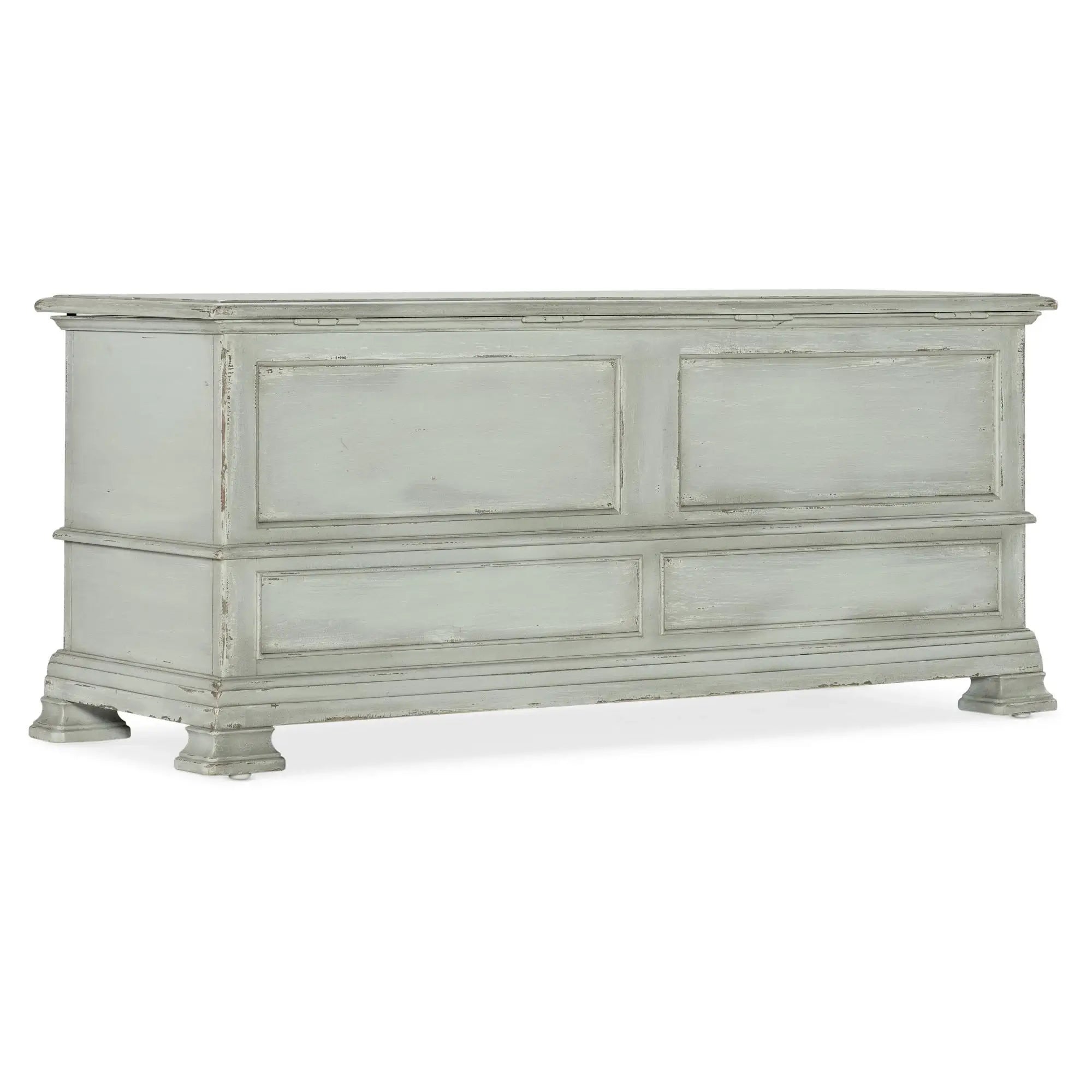 Charleston Blanket Chest - Stylish Wooden Storage Chest for Blankets, Linens & Home Decor | Perfect for Bedroom, Living Room & Nursery Organization