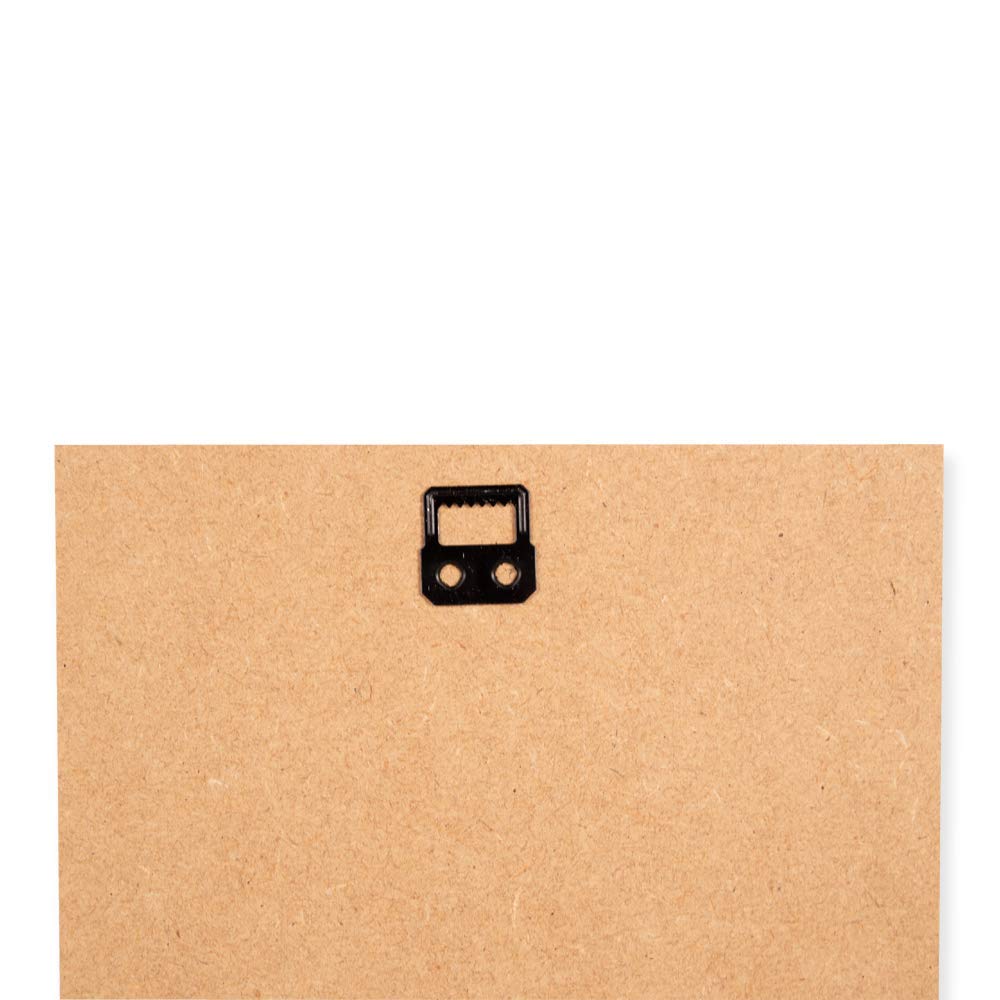 Small Black Chalkboard with Tray - Wooden Memo Board Includes Chalk & Felt Eraser (29.7x20.7x1cm) - Perfect for Kitchen, Office, or Classroom Organization