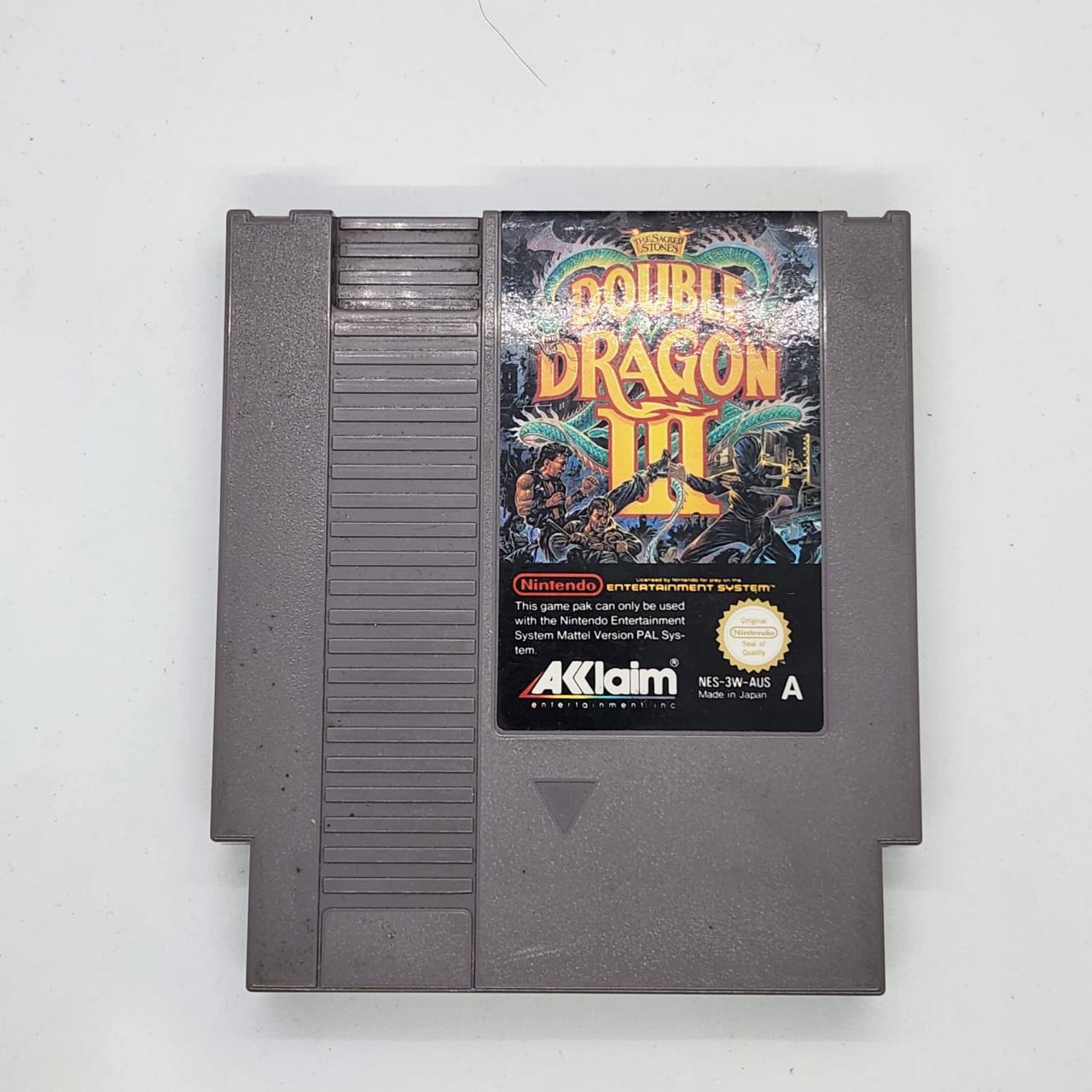 Double Dragon III: The Sacred Stones - Classic NES Game for Nintendo Entertainment System | Retro Gaming Collectible | Perfect for Nostalgic Gamers & 80s Arcade Lovers
