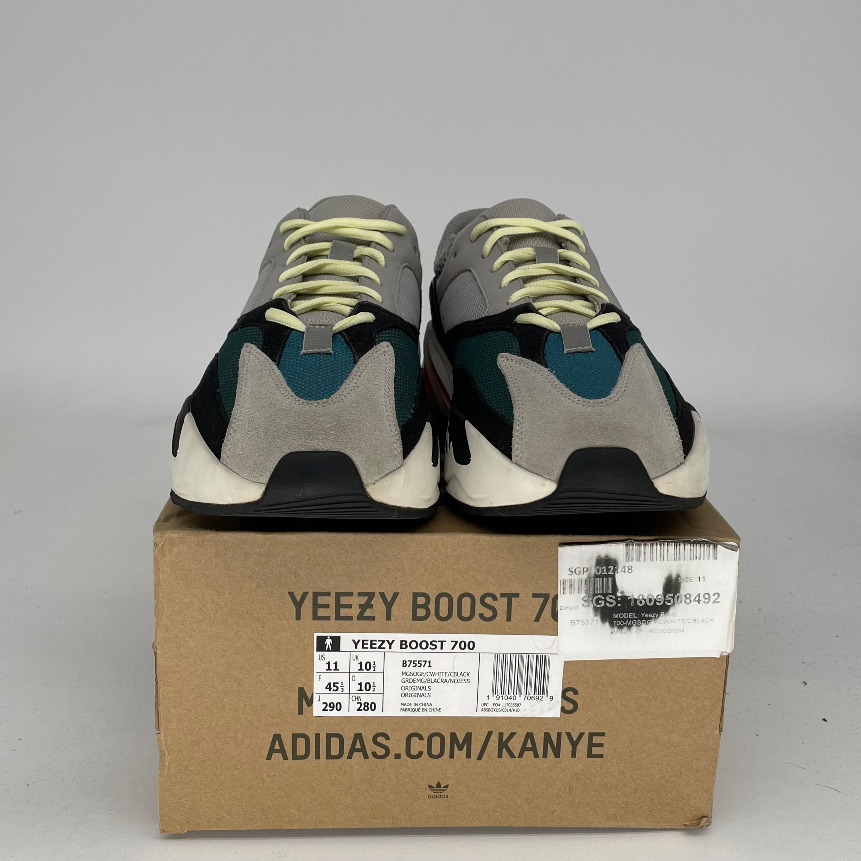 Adidas Yeezy 700 Wave Runner Sneakers - Men's Size 11 (B75571) | Comfortable Running Shoes for Jogging, Gym & Casual Wear