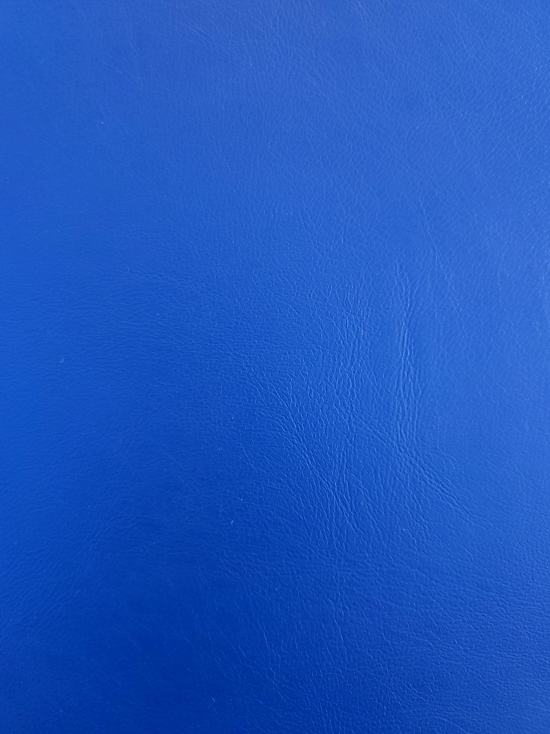 Plastex Marine Vinyl Fabric - Premium Blue Waterproof Upholstery Material (10 Yards) | Perfect for Boat Seats, Outdoor Furniture & Marine Applications
