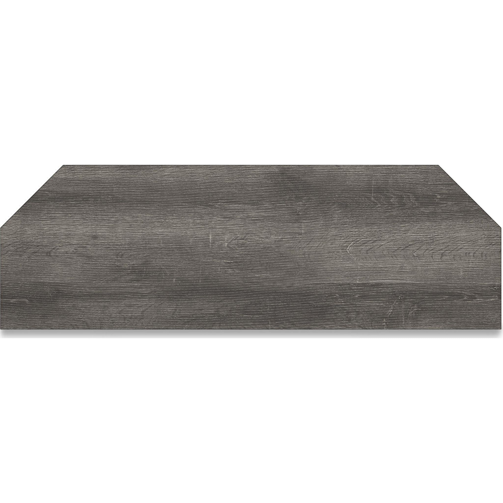 Arlenbry Corner TV Stand in Gray - Modern Space-Saving Entertainment Center for Living Room & Bedroom