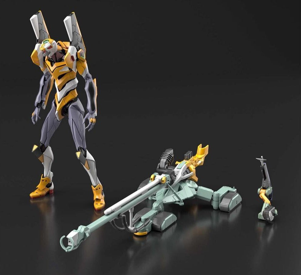 Bandai RG Evangelion Unit 00 DX Posetron Cannon Model Kit - High-Quality Anime Action Figure for Collectors | Perfect for Display, Gifts & Anime Enthusiasts