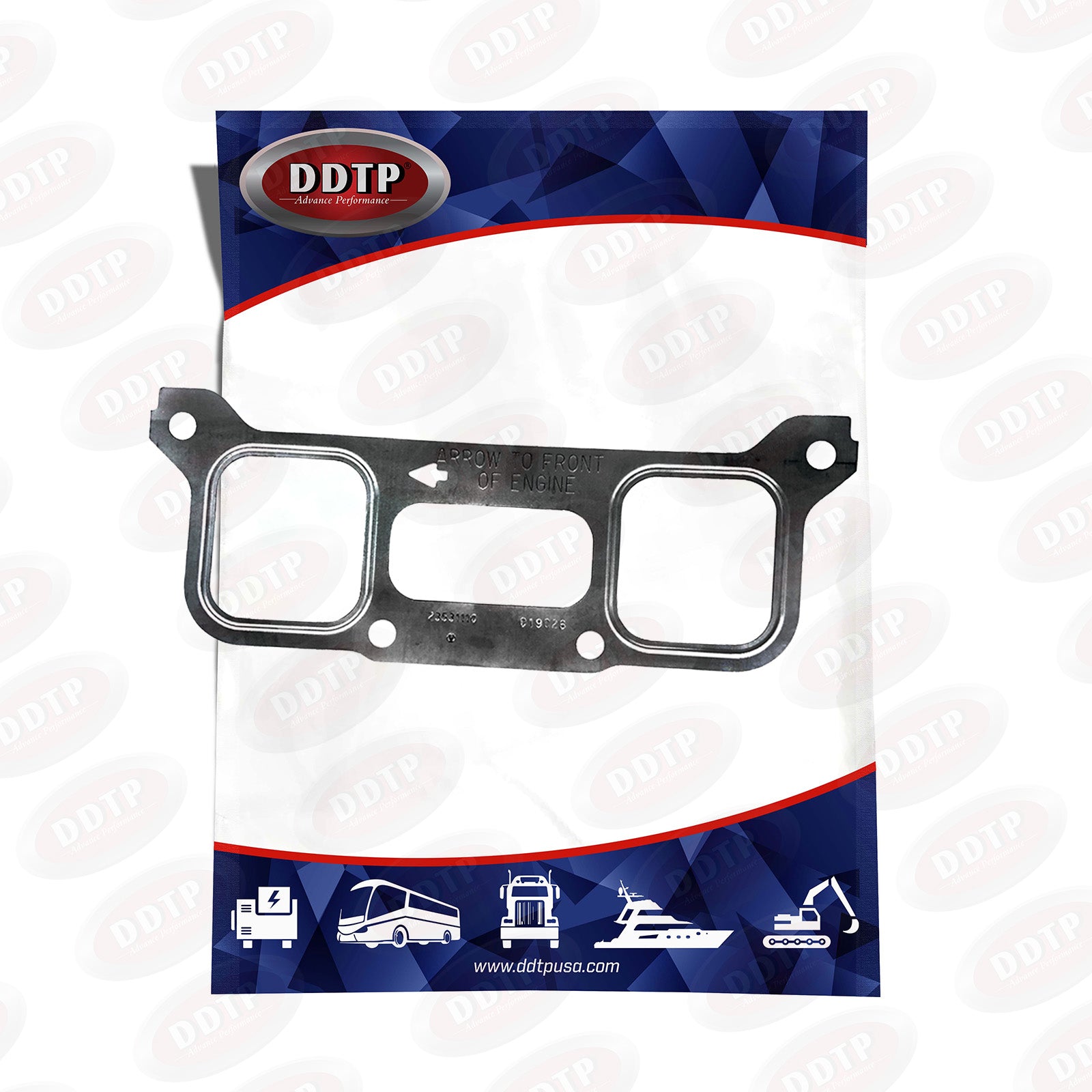 Detroit Diesel S60 Intake Manifold Gasket (23531110) - Replacement Part for Heavy Duty Trucks & Engines - Perfect for Maintenance & Repair