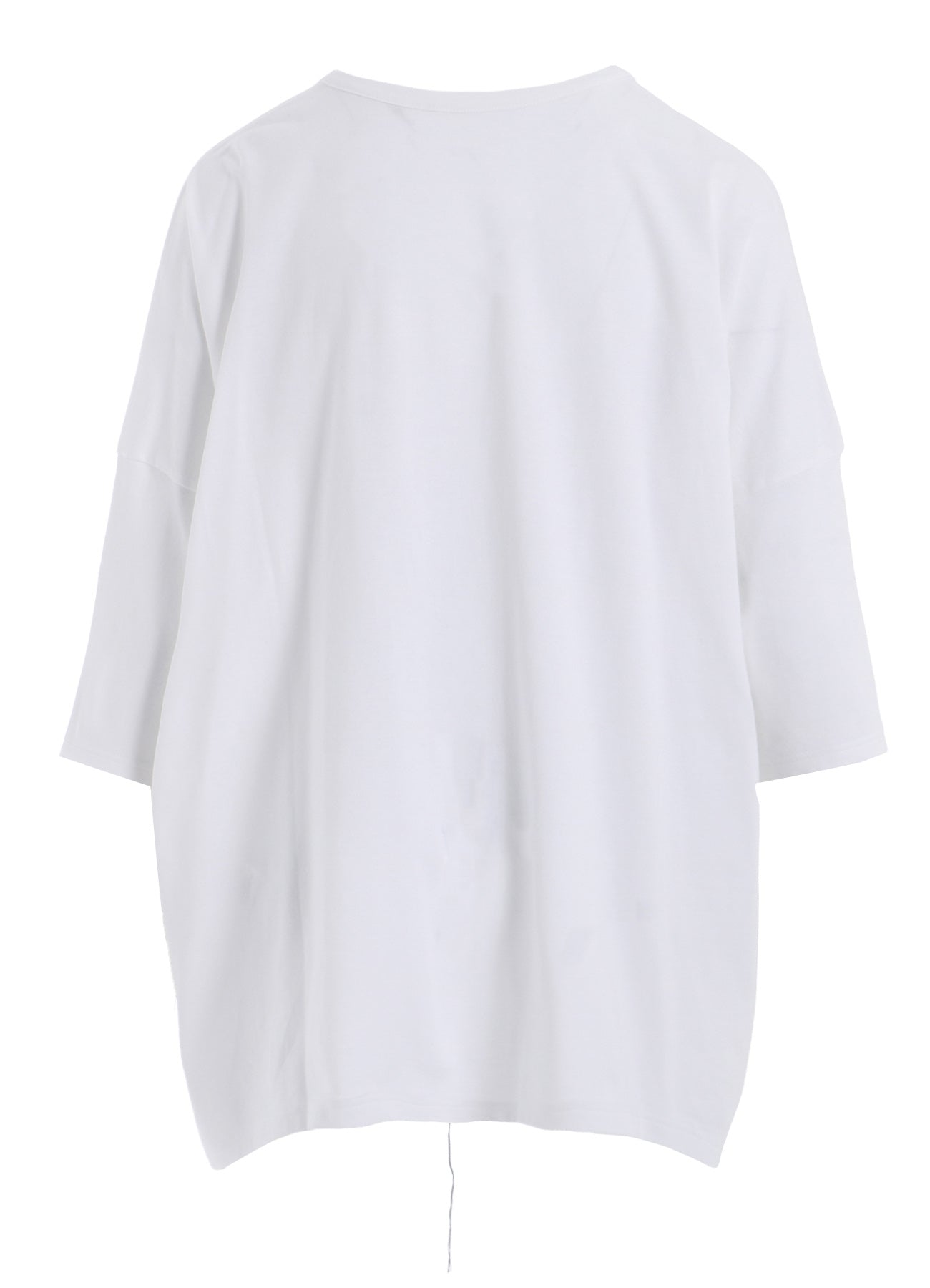 Y's Logo Stitch Cotton Jersey Round Neck T-Shirt for Men - Comfortable Casual Wear for Everyday Outfits and Street Style