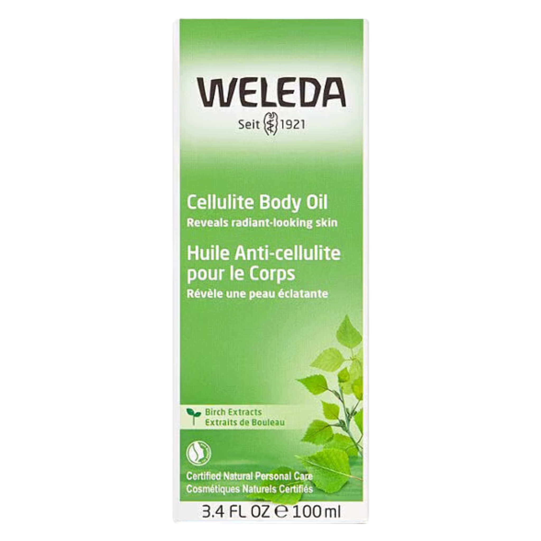 Anti-Cellulite Firming Body Oil with Birch Extract - Reduce Dimples & Tighten Skin for Smooth, Toned Legs & Thighs | Perfect for Post-Workout Massage & At-Home Spa Treatments