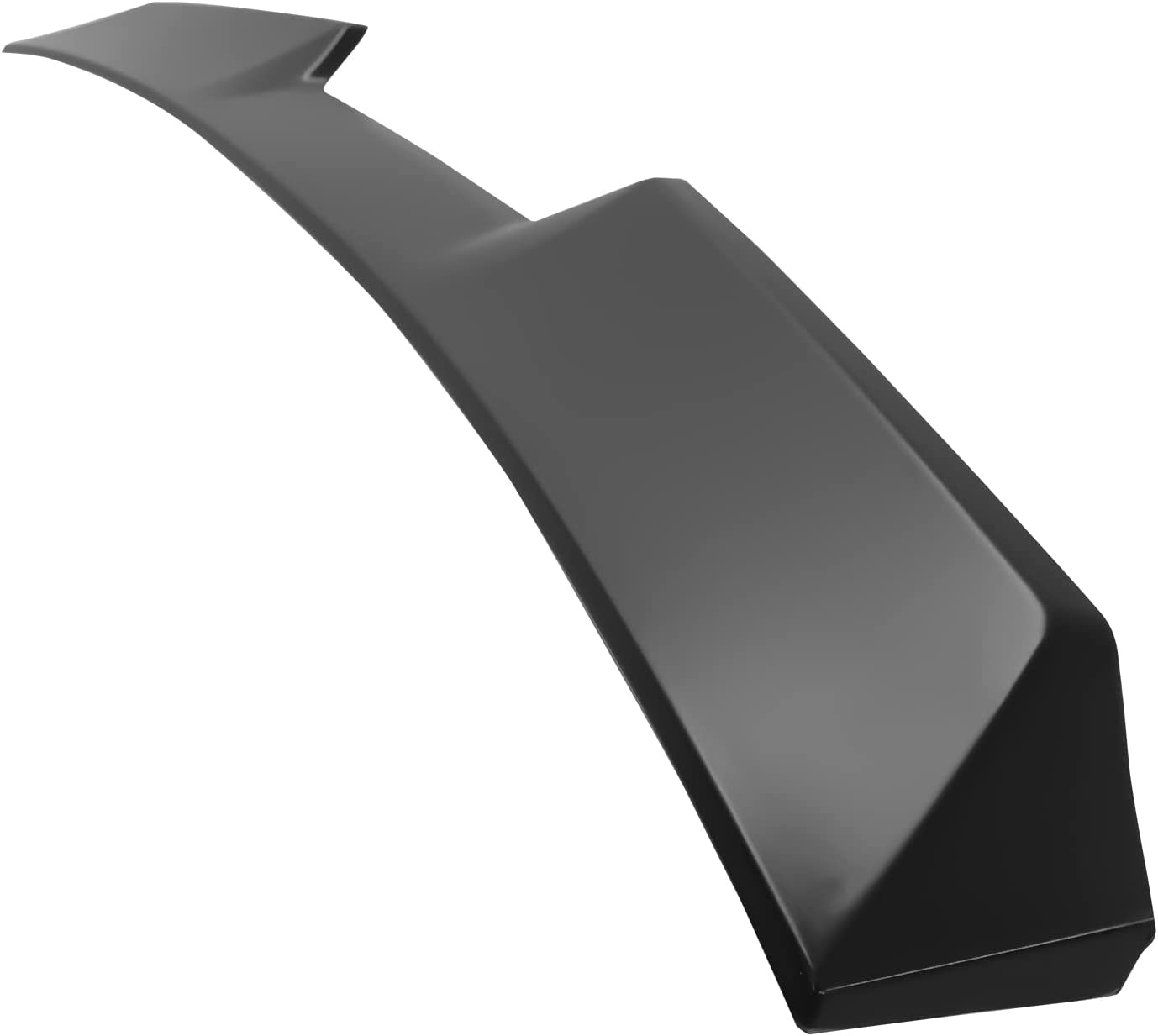 2022-2024 Subaru WRX Roof Spoiler - Unpainted Black ABS Plastic V-Style Rear Window Visor Wing Lip | Aerodynamic Car Accessory for Enhanced Style & Performance