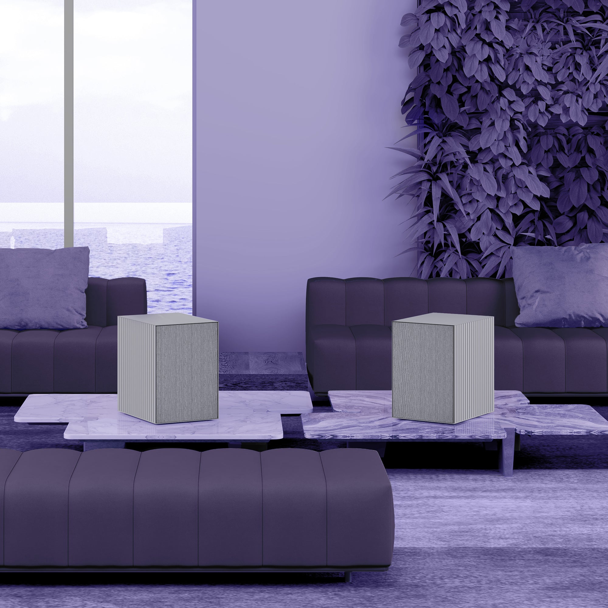 Goldmund MELOS Active Wireless Speakers - Premium Hi-Fi Bluetooth Speakers for Home Theater, Music & Gaming - Perfect for Living Room, Bedroom & Office Audio Setup