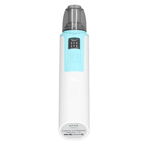 Gentle Baby Nasal Aspirator - Quiet Electric Nose Cleaner for Infants & Toddlers | Home Use, Travel & Nursery Essentials | Light Blue
