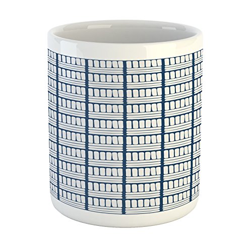Dark Blue and White