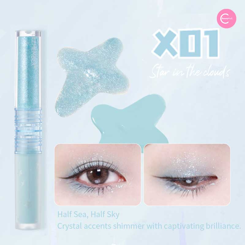 LEEMEMBER Dual Ended Liquid Eyeshadow - Long Lasting Waterproof Makeup for Day & Night Wear - Perfect for Parties, Weddings & Everyday Glam
