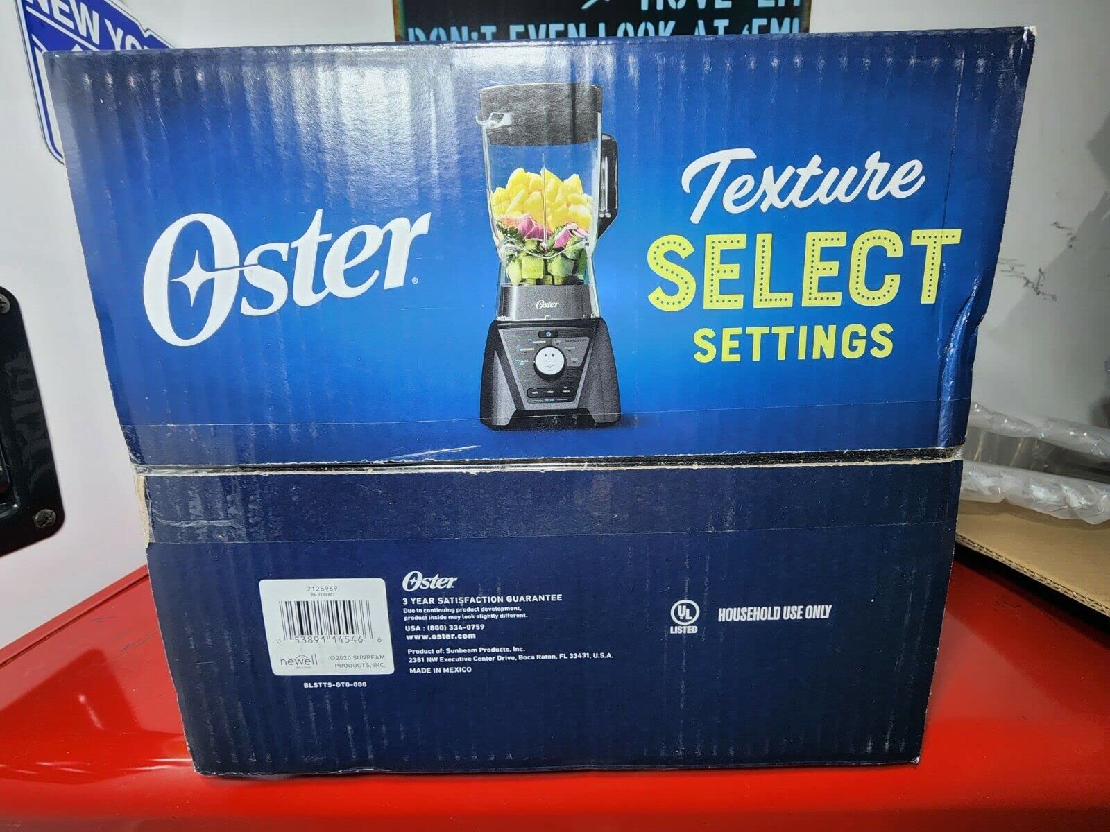 Oster Blender Texture-Select 9 Speed 64oz 1200W Countertop Blender - Black - Perfect for Smoothies, Soups & Frozen Drinks