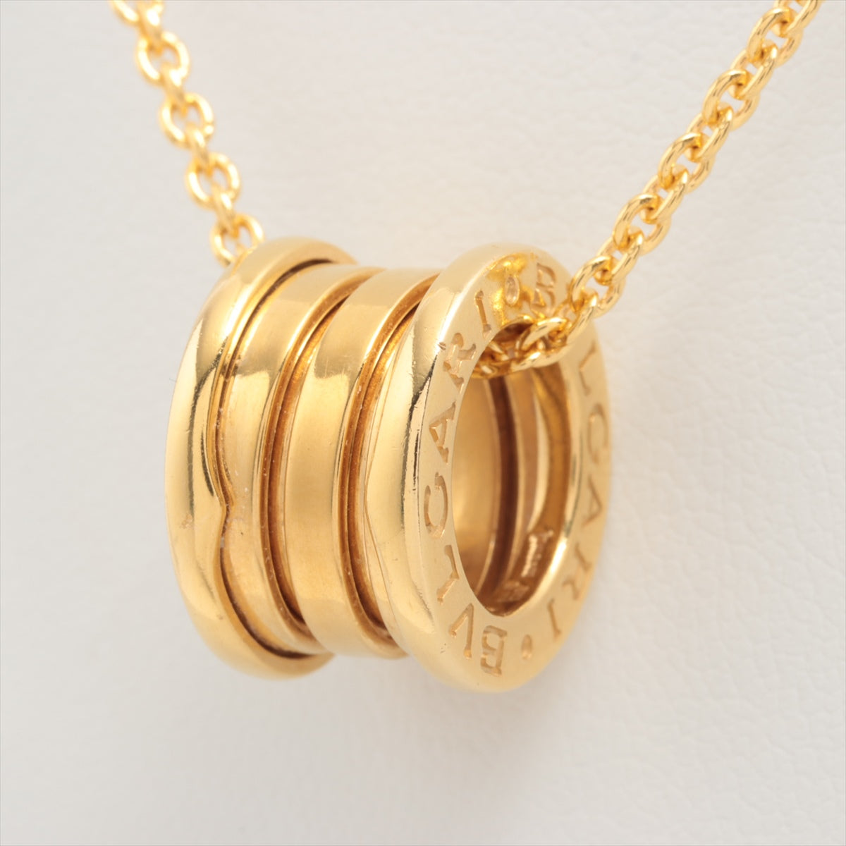 Bvlgari B.Zero1 18K Yellow Gold Necklace for Women - Luxury Italian Jewelry Gift for Anniversary, Birthday & Special Occasions