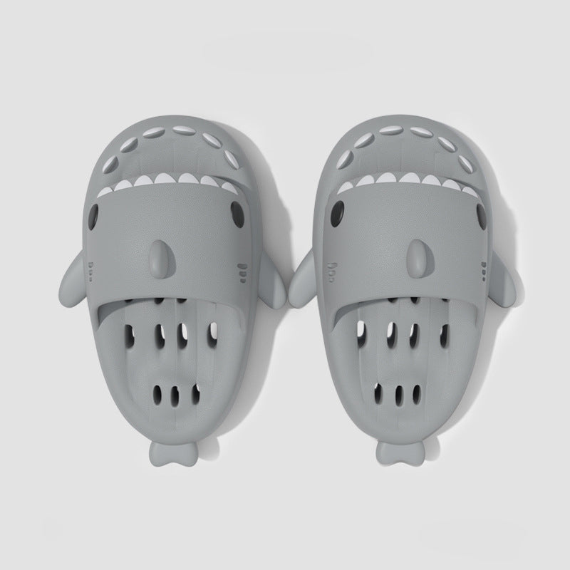 **Men's & Women's Shark Fin Beach Sandals - Comfortable Water Shoes for Swimming, Pool, and Beach Activities**